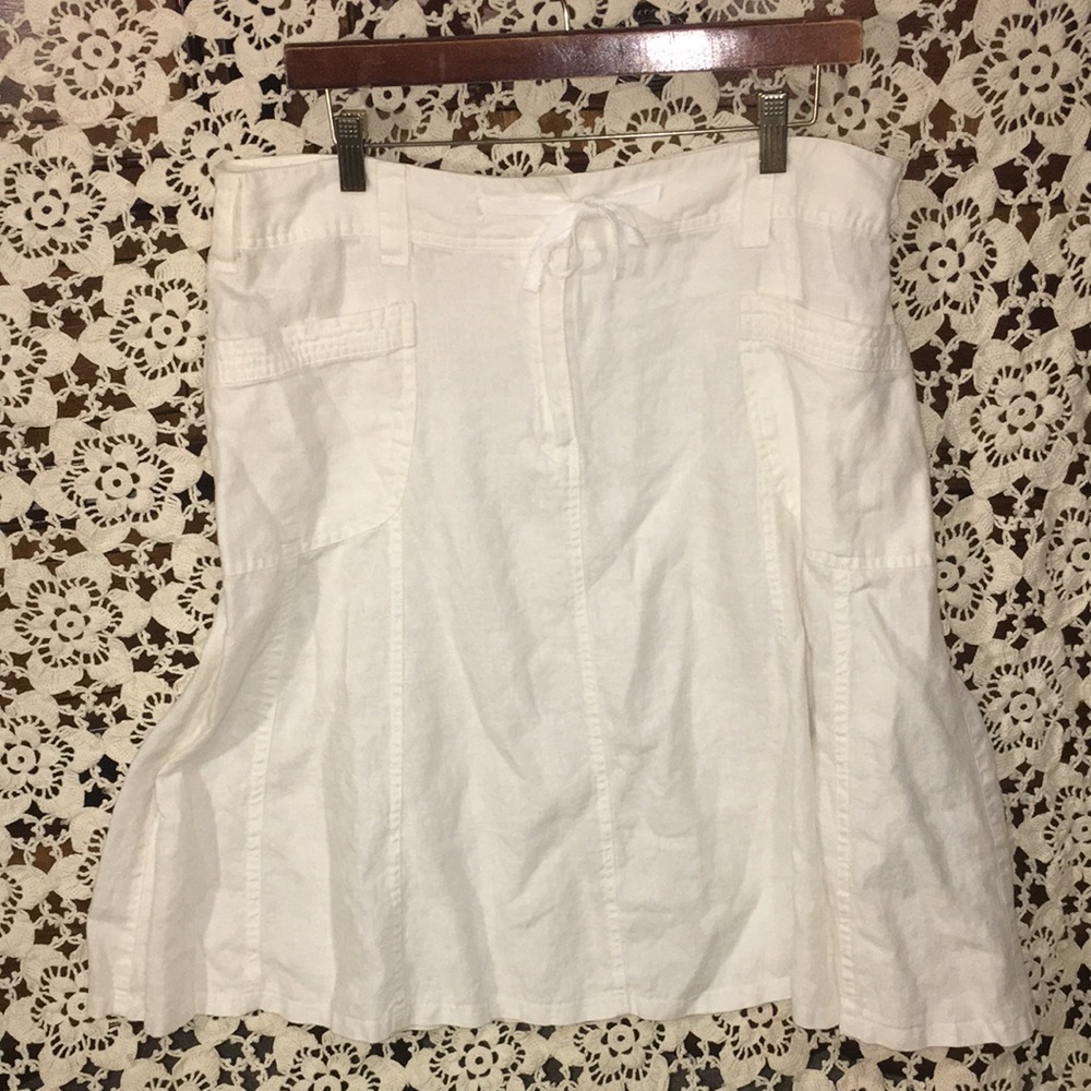 Linen skirt